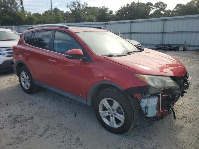 2T3WFREV4DW029276 - 2013 TOYOTA RAV4 XLE RED photo 4