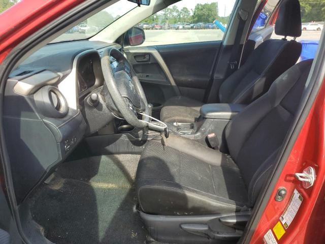 2T3WFREV4DW029276 - 2013 TOYOTA RAV4 XLE RED photo 7