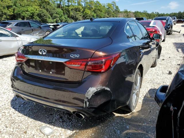 JN1EV7AP1LM203572 - 2020 INFINITI Q50 PURE BURGUNDY photo 3