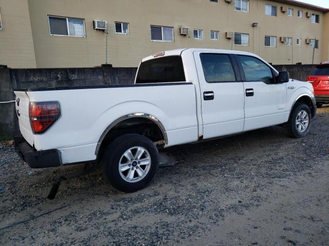 1FTFW1CT9CFC41920 - 2012 FORD F150 SUPERCREW WHITE photo 3