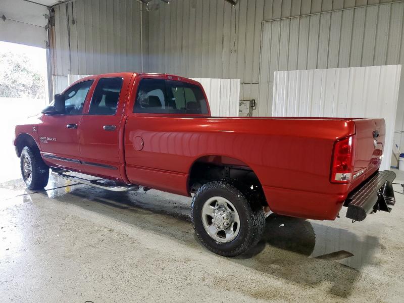 1D7KS28C16J201993 - 2006 DODGE RAM 2500 ST წითელი ფოტო 2