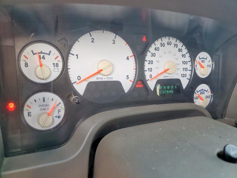 1D7KS28C16J201993 - 2006 DODGE RAM 2500 ST წითელი ფოტო 9