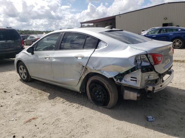 1G1BC5SM0H7202944 - 2017 CHEVROLET CRUZE LS 银色 照片 2