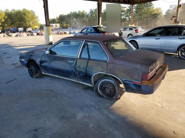 1G4AS2762CK400207 - 1982 BUICK SKYHAWK CU BLUE photo 2