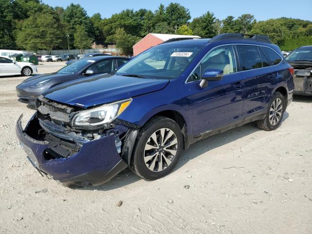 4S4BSANC8G3217263 - 2016 SUBARU OUTBACK 2.5I LIMITED BLUE photo 1