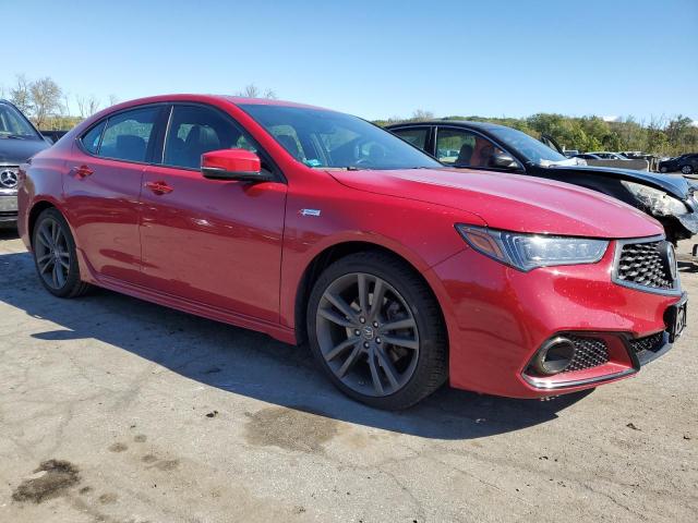 19UUB3F66JA003491 - 2018 ACURA TLX TECH+A Կարմիր լուսանկար 4