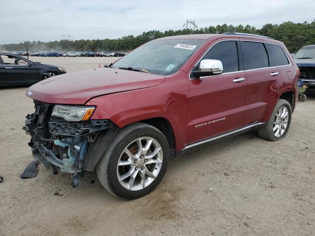 1C4RJFJG6EC189522 - 2014 JEEP GRAND CHER SUMMIT ბურგუნდია ფოტო 1