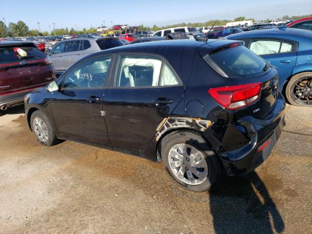 3KPA25AD5LE348899 - 2020 KIA RIO LX BLACK photo 2