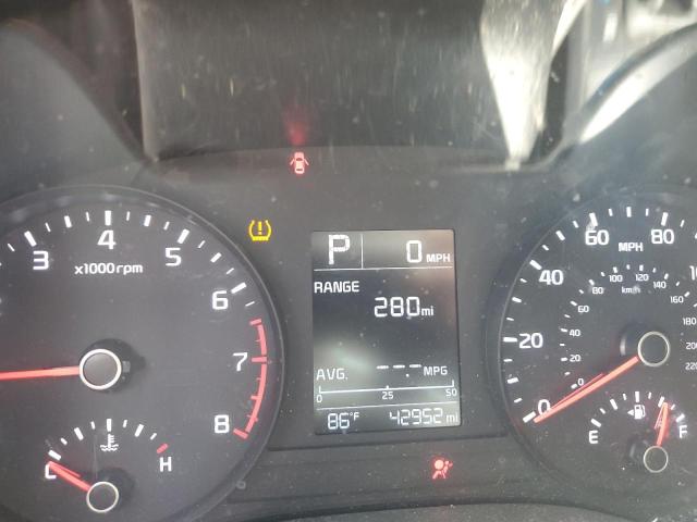 3KPA25AD5LE348899 - 2020 KIA RIO LX BLACK photo 9