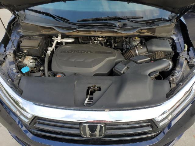 5FNRL6H27MB038629 - 2021 HONDA ODYSSEY LX Կապույտ լուսանկար 12