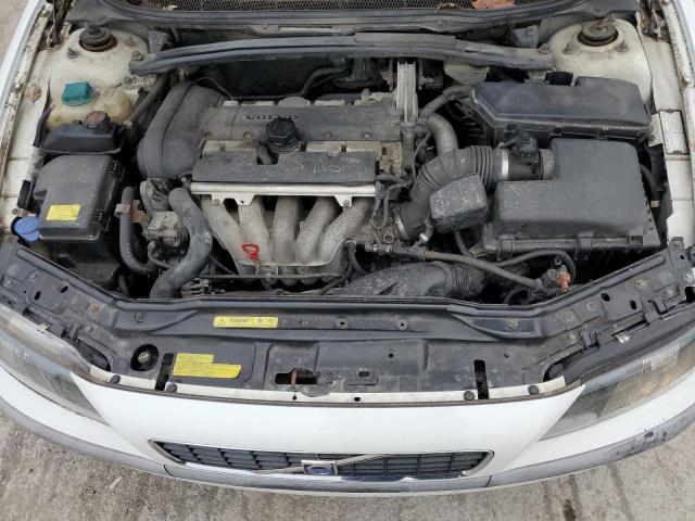 YV1RS61T042415367 - 2004 VOLVO S60 WHITE photo 11