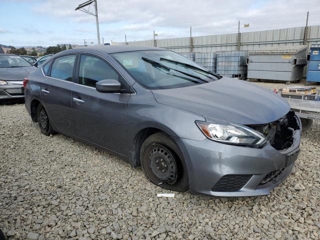 3N1AB7AP0KY446597 - 2019 NISSAN SENTRA S 灰色 照片 4