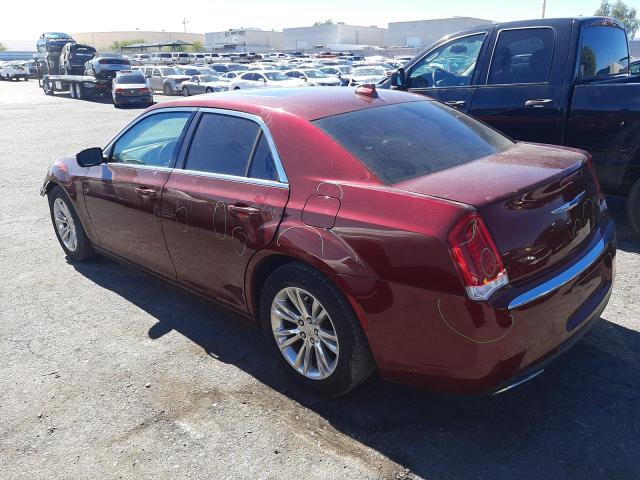 2C3CCAAG9HH516424 - 2017 CHRYSLER 300 LIMITED RED photo 2