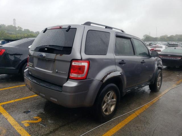 1FMCU49H68KA65951 - 2008 FORD ESCAPE HEV GRAY photo 3