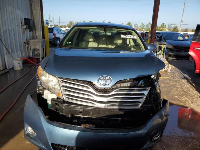 4T3ZA3BB0AU026163 - 2010 TOYOTA VENZA BLUE photo 5