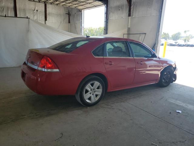 2G1WA5EK1A1199783 - 2010 CHEVROLET IMPALA LS RED photo 3