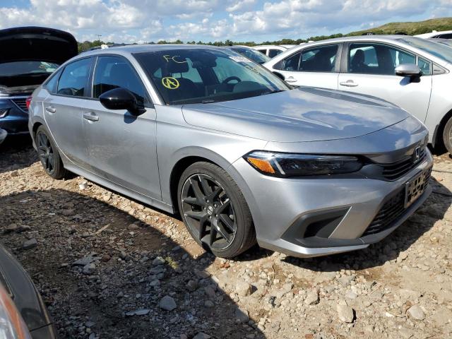 2HGFE2F5XNH585975 - 2022 HONDA CIVIC SPORT ვერცხლისფერი ფოტო 4