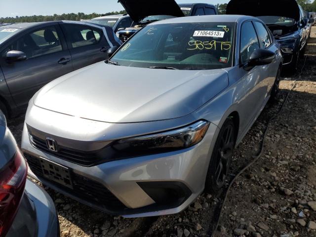 2HGFE2F5XNH585975 - 2022 HONDA CIVIC SPORT ვერცხლისფერი ფოტო 5