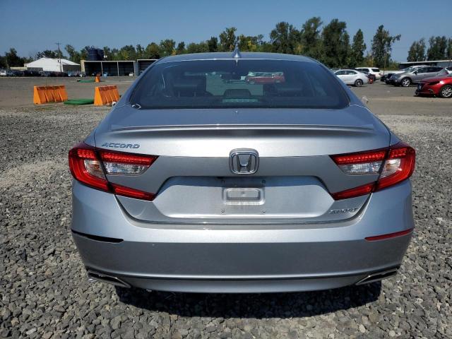 1HGCV1F31KA086181 - 2019 HONDA ACCORD SPORT ვერცხლისფერი ფოტო 6