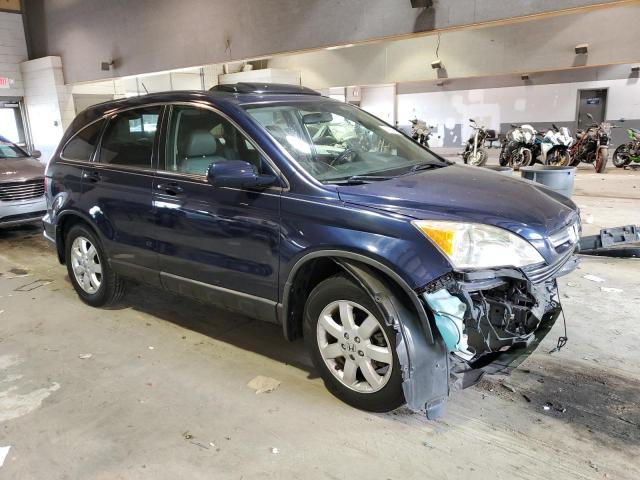 JHLRE38739C013142 - 2009 HONDA CR-V EXL BLUE photo 4