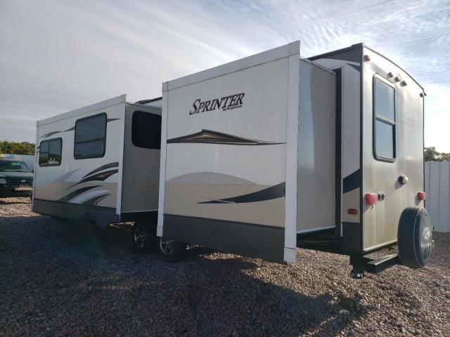 4YDT31120E1530266 - 2014 KEYSTONE SPRINTER WHITE photo 3