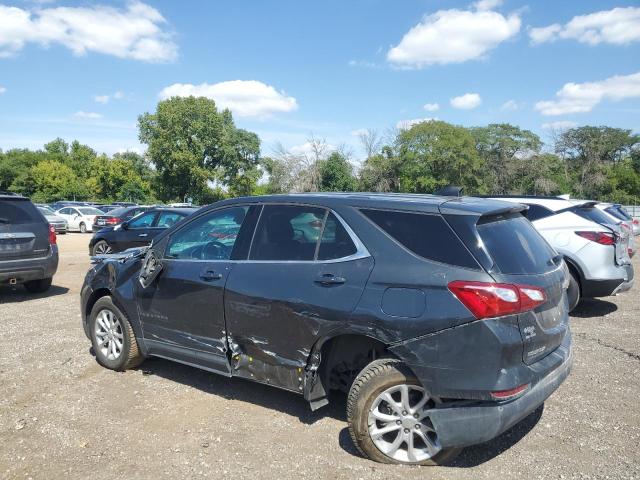 3GNAXSEV7JS518026 - 2018 CHEVROLET EQUINOX LT رمادي صورة 2