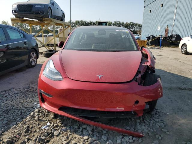 5YJ3E1EB5NF266928 - 2022 TESLA MODEL 3 RED photo 5