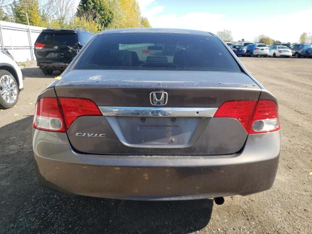 2HGFA16439H029025 - 2009 HONDA CIVIC DX-G GRAY photo 6