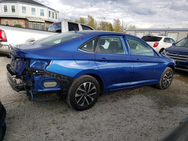 3VW4M7BU8PM038451 - 2023 VOLKSWAGEN JETTA S BLUE photo 3