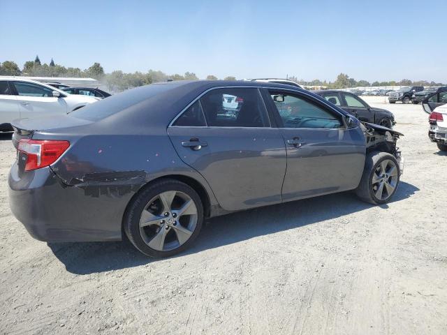 4T1BK1FK6CU017394 - 2012 TOYOTA CAMRY SE GRAY photo 3