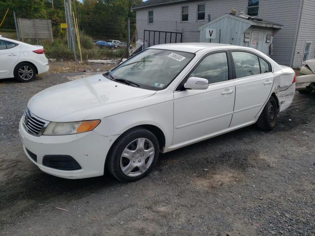 KNAGE228X95297368 - 2009 KIA OPTIMA LX WHITE photo 1