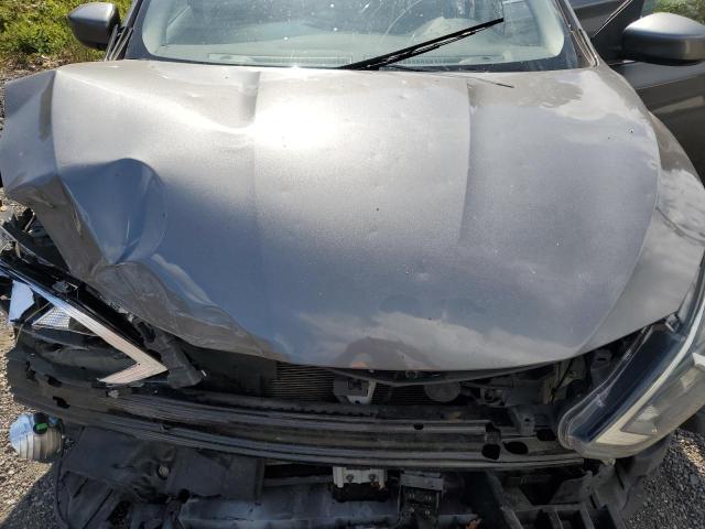 3N1AB7AP7KY357450 - 2019 NISSAN SENTRA S GRAY photo 11