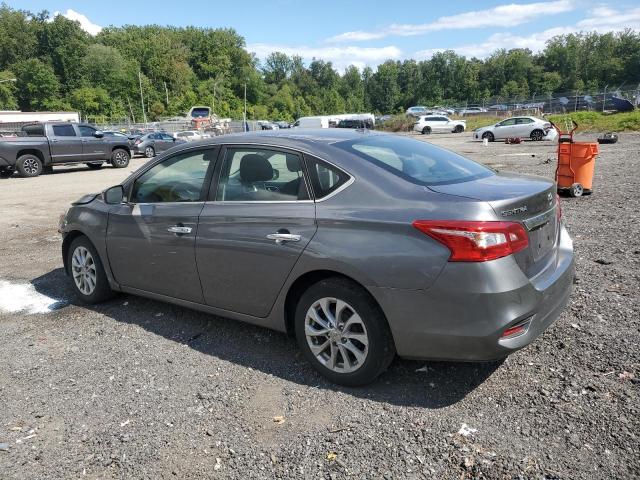 3N1AB7AP7KY357450 - 2019 NISSAN SENTRA S GRAY photo 2