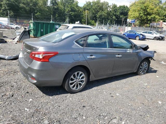 3N1AB7AP7KY357450 - 2019 NISSAN SENTRA S GRAY photo 3