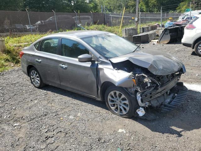 3N1AB7AP7KY357450 - 2019 NISSAN SENTRA S GRAY photo 4