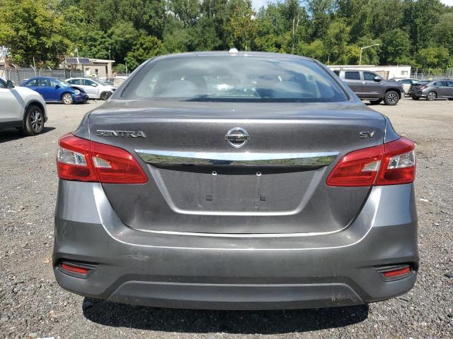 3N1AB7AP7KY357450 - 2019 NISSAN SENTRA S GRAY photo 6