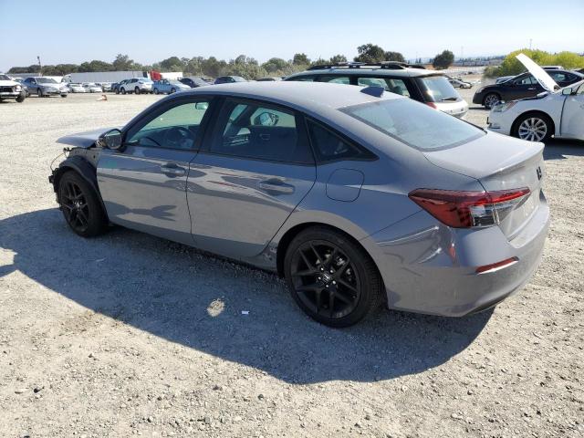2HGFE2F51SH550561 - 2025 HONDA CIVIC SPORT GRAY photo 2