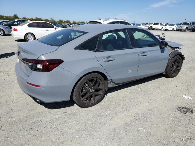 2HGFE2F51SH550561 - 2025 HONDA CIVIC SPORT GRAY photo 3