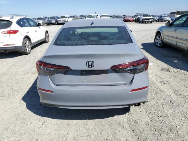 2HGFE2F51SH550561 - 2025 HONDA CIVIC SPORT GRAY photo 6