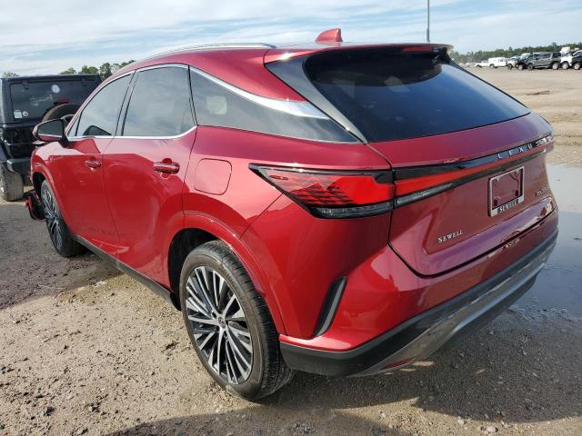 JTJCHMAA1P2001917 - 2023 LEXUS RX 350 PREMIUM RED photo 2