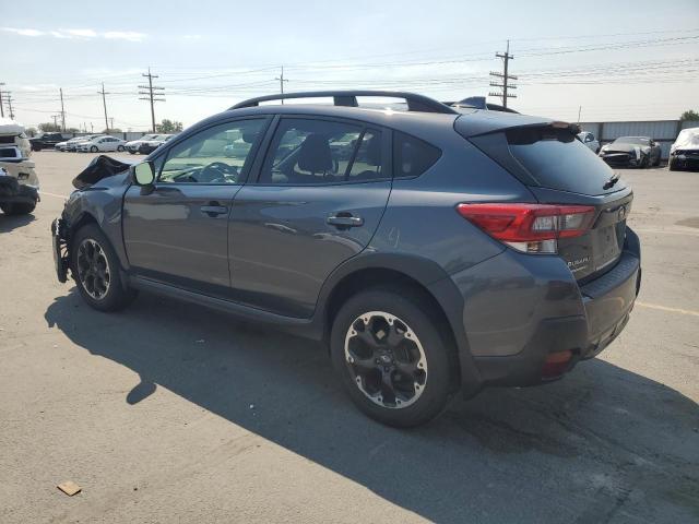 JF2GTAEC3M8329721 - 2021 SUBARU CROSSTREK PREMIUM GRAY photo 2