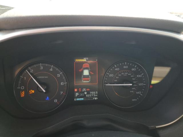 JF2GTAEC3M8329721 - 2021 SUBARU CROSSTREK PREMIUM GRAY photo 9