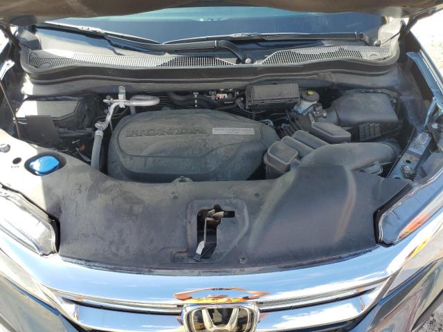 5FNYF6H06KB089019 - 2019 HONDA PILOT ELITE BLUE photo 12