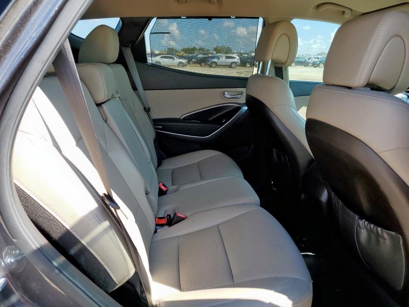 5XYZU3LB2GG320371 - 2016 HYUNDAI SANTA FE S GRAY photo 10