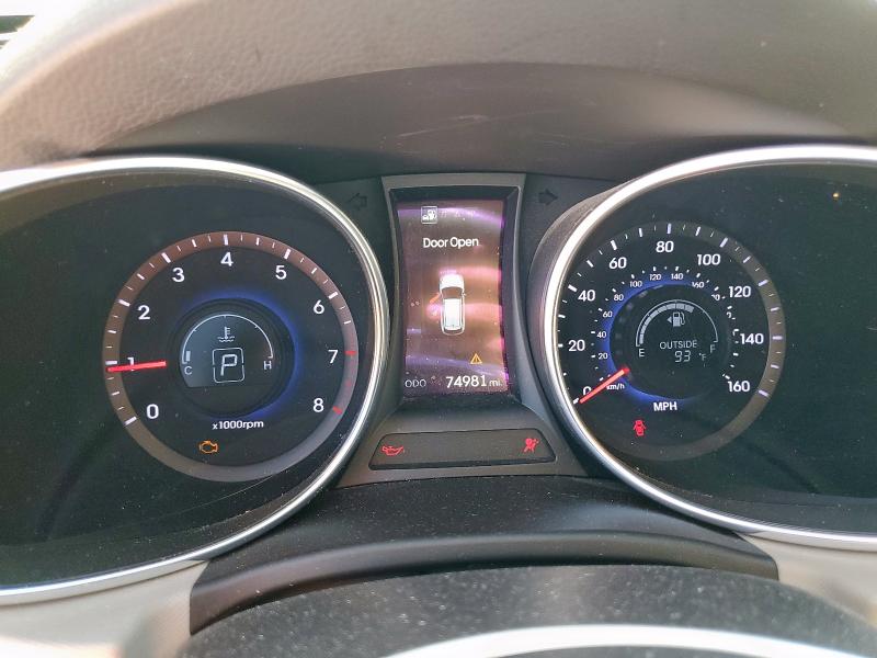 5XYZU3LB2GG320371 - 2016 HYUNDAI SANTA FE S GRAY photo 9