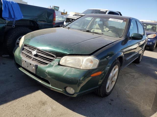 JN1CA31D8YT546698 - 2000 NISSAN MAXIMA GLE GREEN photo 1