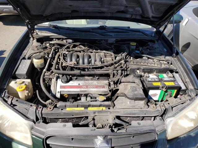 JN1CA31D8YT546698 - 2000 NISSAN MAXIMA GLE GREEN photo 11