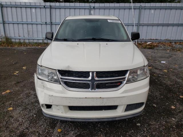 3C4PDCAB8CT311400 - 2012 DODGE JOURNEY SE WHITE photo 5