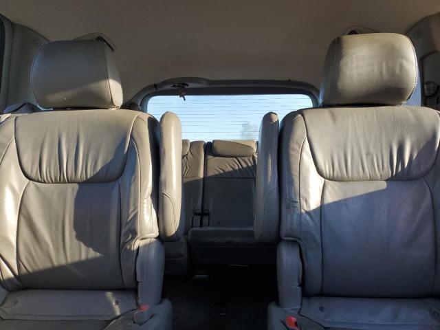 5TDBA22C76S074255 - 2006 TOYOTA SIENNA XLE SILVER photo 10