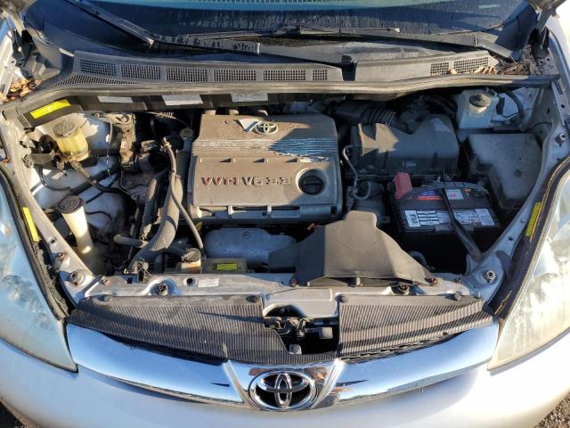 5TDBA22C76S074255 - 2006 TOYOTA SIENNA XLE SILVER photo 12